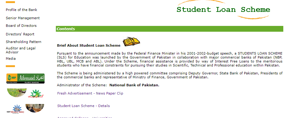 National Bank Of Pakistan Announces Student Loan Scheme