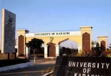Admission schedule 2022 Announced by Karachi University