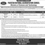 Pakistan National Accreditation Council 20 Jan 2019 Jobs
