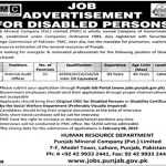 Punjab Mineral Company Pvt Limited PMC 27 Jan 2019 Jobs