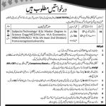 Technical Education And Vocational Training Authority TEVTA Jobs 17 Jan 2019