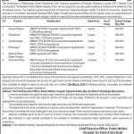 Health Department Govt Of Balochistan Jobs 28 Feb 2019