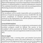 Lady Reading Hospital Jobs 19 Feb 2019
