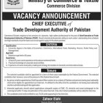 Ministry Of Commerce And Textile Jobs 12 Feb 2019