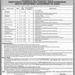 Health Department Govt Of Sindh Jobs 02 Mar 2019
