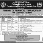 Ministry Of Housing And Works Govt Of Pakistan Jobs 27 Mar 2019