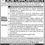 Pakistan Red Crescent Society Jobs 04 Mar 2019