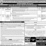 Punjab Public Service Commission PPSC Jobs 08 Mar 2019