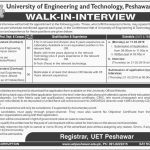University Of Engineering And Technology Peshawar Jobs 01 March 2019