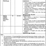 Agriculture Department Govt Of Punjab Jobs 30 Apr 2019
