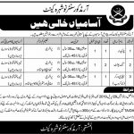 Armed Core Center Nowshera Jobs 17 April 2019