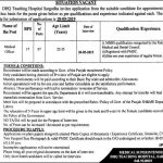 DHQ Teaching Hospital Sargodha Jobs 27 Apr 2019