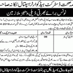 Health Department Nankana Sahib Jobs 15 Apr 2019