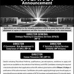 Ministry Of Information Technology And Telecommunication Jobs 14 Apr 2019