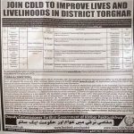 NTS Deputy Commissioner Torghar Community Driven Local Jobs 26 Apr 2019