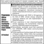 Pakistan Red Crescent Society Jobs 30 Apr 2019