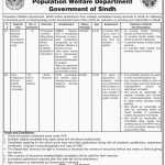 Population Welfare Department Sindh Jobs 22 Apr 2019