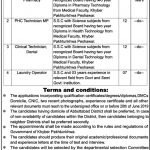 DHQ Teaching Hospital Abbottabad Jobs 18 May 2019
