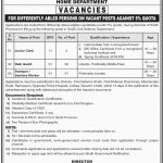 Home Department Govt Of Sindh Jobs 25 May 2019