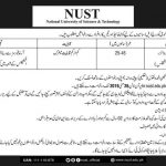 National University Of Science And Technology Jobs 15 May 2019
