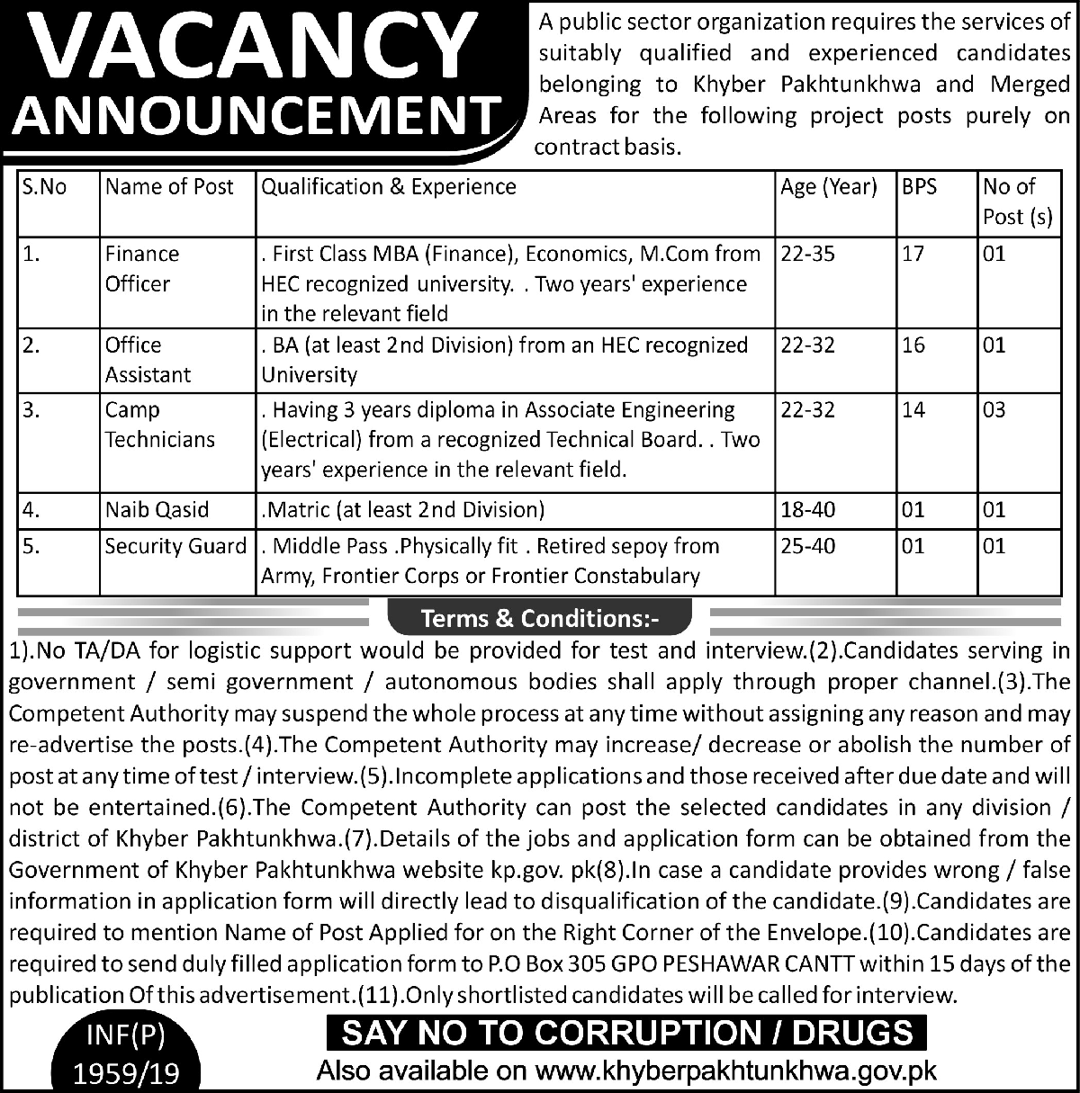 Public Sector Organization jobs 2019