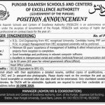 Daanish Schools Govt Of Punjab Jobs 01 Jun 2019