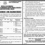 Govt Khawaja Muhammad Safdar Medical College Jobs 27 Jun 2019