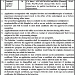Qazi Hussain Ahmad Medical Complex Nowshera Jobs 20 Jun 2019