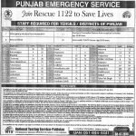 Rescue 1122 Announced Latest Jobs Via NTS Jobs 26 Jun 2019