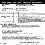 Sahiwal Medical College Jobs 15 Jun 2019