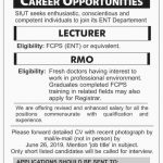 Sindh Institute Of Urology And Transplantation Jobs 17 Jun 2019