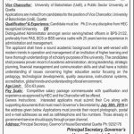 University Of Balochistan Jobs 18 Jun 2019