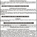 University Of Peshawar Jobs 13 Jun 2019