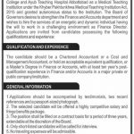 Ayub Medical College And Teaching Hospital Jobs 27 Jul 2019
