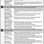 NTS FATA University Darra Adam Khel Kohat Jobs 05 Jul 2019