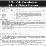 Office Of The Commissioner Peshawar Division Jobs 09 Jul 2019