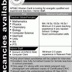 Army Public School And College Jobs 24 Aug 2019