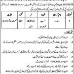 Irrigation Department Sargodha Division Jobs 07 Aug 2019