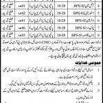 Irrigation Department Shikarpur Division Jobs 08 Aug 2019