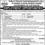 Public Private Partnership (PPP) Jobs 01 Aug 2019