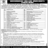 Govt College GC University Faisalabad Jobs 21 September 2019