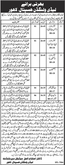 Lady Willingdon Hospital jobs 2019