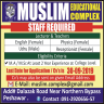 Muslim Educational Complex Jobs 26 September 2019