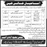 Population Welfare Department Peshawar Jobs 26 September 2019