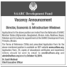 Saarc Development Fund Jobs 27 September 2019