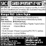 SRC Pvt Limited Jobs 15 September 2019