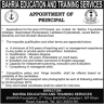 Bahria Education And Training Services Jobs 22 October 2019