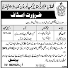 Fazaia Inter College Jinnah Camp Noor Khan Jobs 09 October 2019