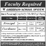 Garrison School System Jobs 27 October 2019