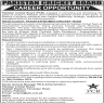 Pakistan Cricket Board (PCB) Jobs 04 October 2019